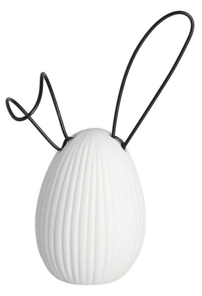 Keramická velikonoční dekorace Linn White 14 cm Storefactory Scandinavia