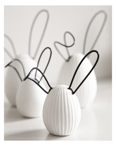 Keramická velikonoční dekorace Linn White 9 cm Storefactory Scandinavia