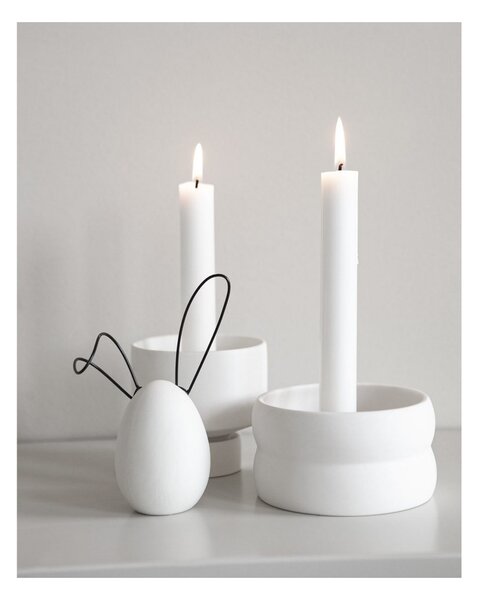 Keramická velikonoční dekorace Linnea White 14 cm Storefactory Scandinavia