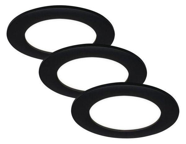 Briloner - SADA 3x LED Koupelnové podhledové svítidlo LED/3W/230V IP23