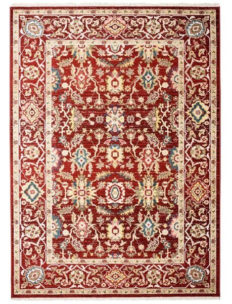 Makro Abra Kusový koberec RIVOLI EE58B Klasický červený Rozměr: 120x170 cm