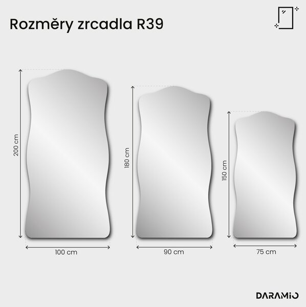 Antické zrcadlo Pure R39