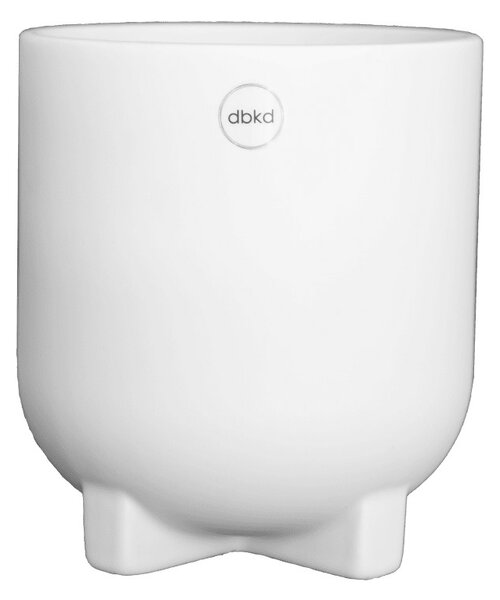 Květináč Plus Small White 16 cm DBKD