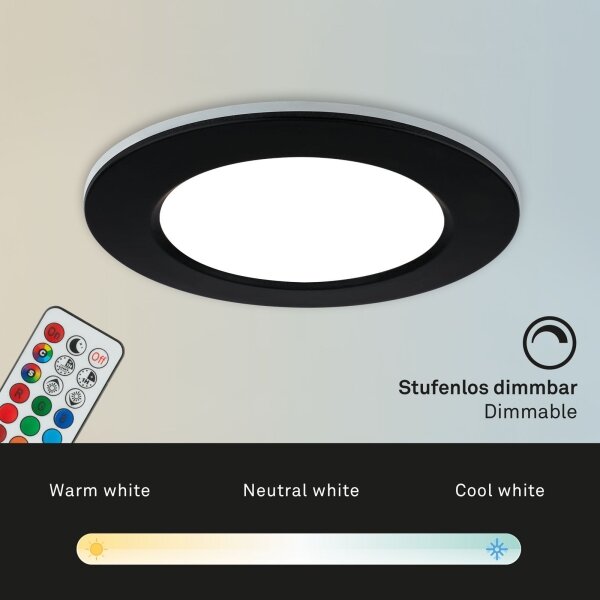 Briloner - SADA 3x LED Stmívatelné koupelnové svítidlo LED/4,8W/230V IP65