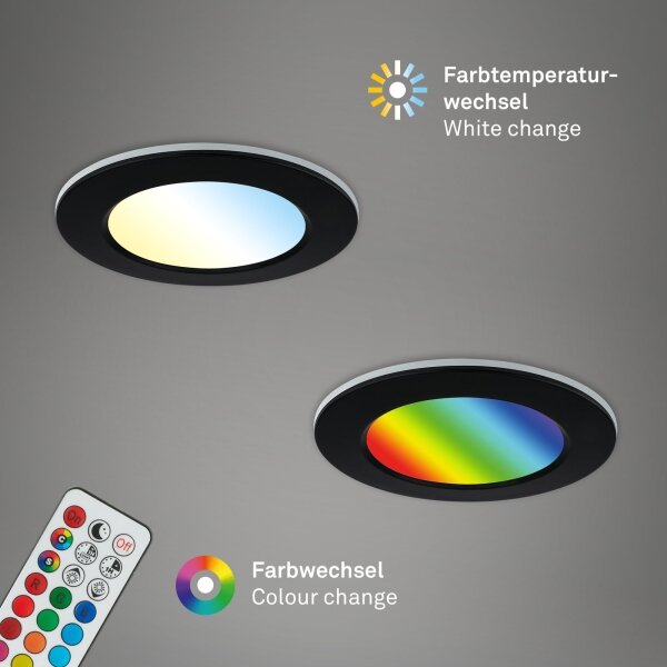 Briloner - SADA 3x LED Stmívatelné koupelnové svítidlo LED/4,8W/230V IP65