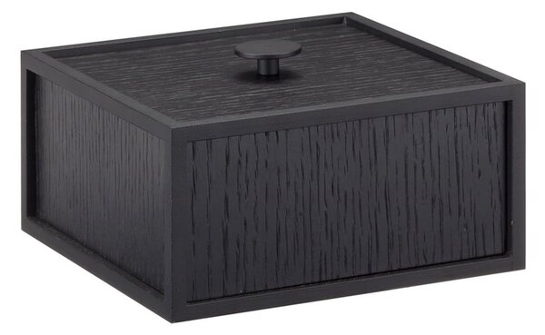 Úložný box Frame Black Ash 14x14 cm Audo Copenhagen