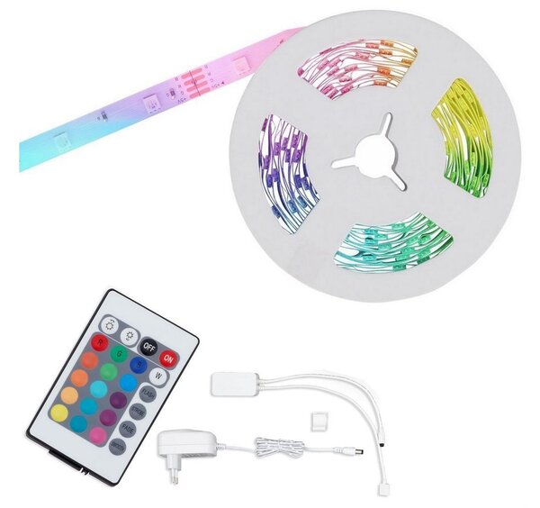 Brilo - LED RGBW Stmívatelný pásek 6,5m LED/15W/230V Wi-Fi Tuya + DO
