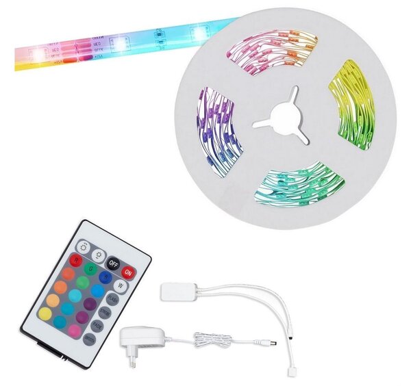Brilo - LED RGBW Stmívatelný pásek 6,5m LED/18W/230V Wi-Fi Tuya + DO