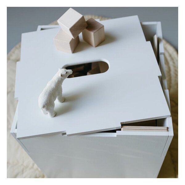 Úložný box Cube White Nofred