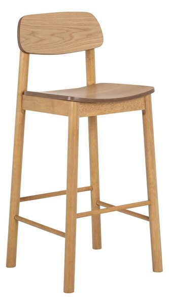 Barová židle v přírodní barvě (výška sedáku 74 cm) Barlow – Actona