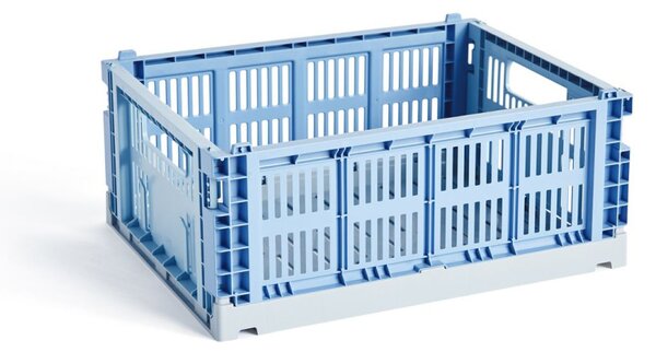 Úložný box Crate Mix Colour Sky Blue M HAY