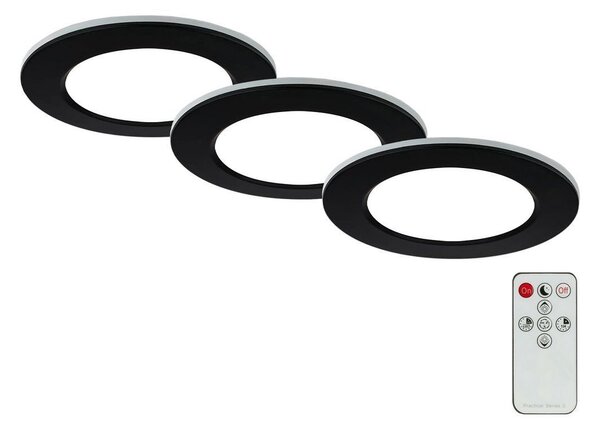 Briloner - SADA 3x LED Stmívatelné koupelnové svítidlo LED/4,8W/230V IP44