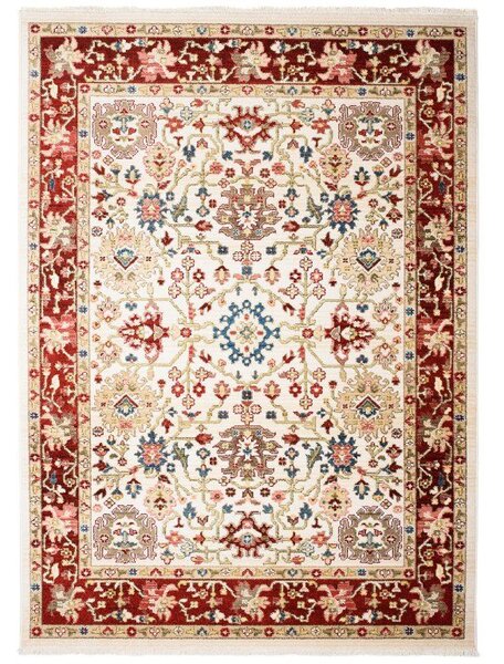 Makro Abra Kusový koberec RIVOLI EF52C Klasický krémový Rozměr: 120x170 cm