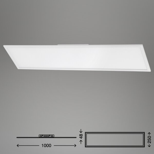 Brilo - LED Stmívatelné stropní svítidlo SLIM LED/24W/230V 100x25 cm + DO