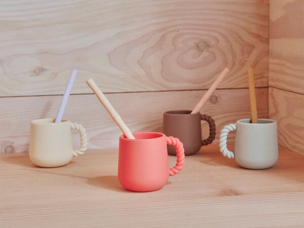 Silikonové hrnečky Mellow Cherry Vanilla set 2 ks Oyoy