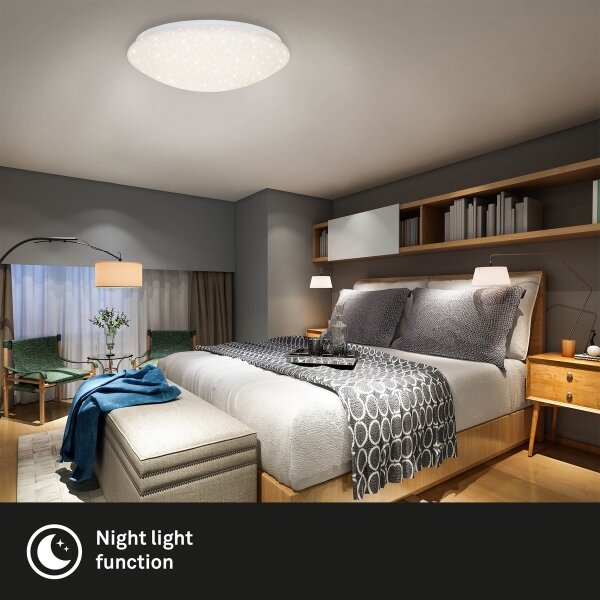 Brilo - LED Stmívatelné stropní svítidlo STARRY SKY LED/40W/230V 3000-6000K + DO
