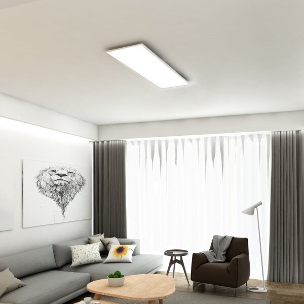 Brilo - LED Stmívatelné stropní svítidlo SLIM LED/24W/230V 100x25 cm + DO