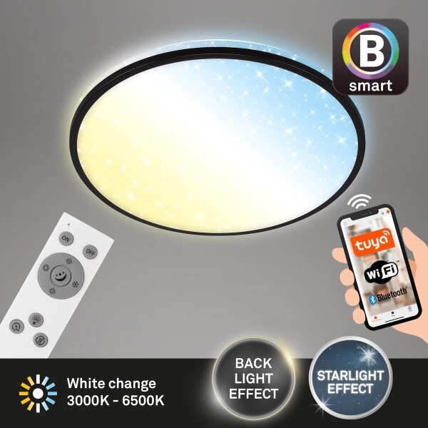 Brilo - LED Stmívatelné stropní svítidlo STARRY SKY LED/42W/230V Wi-Fi Tuya+ DO