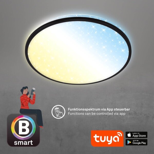 Brilo - LED Stmívatelné stropní svítidlo STARRY SKY LED/42W/230V Wi-Fi Tuya+ DO