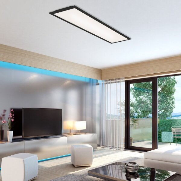 Brilo - LED Stmívatelné stropní svítidlo PIATTO LED/24W/230V 100x25 cm + DO