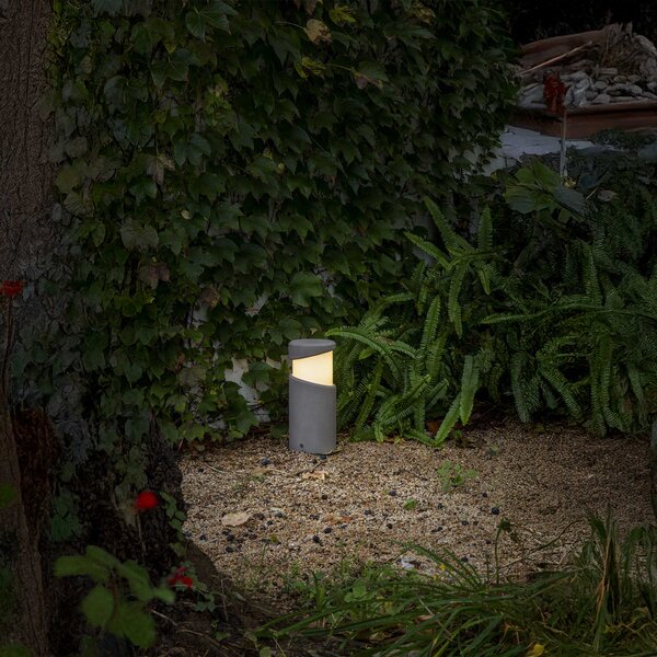 Faro Block E27 sloupkové venkovní svítidlo IP65 Šedá světlá350mm