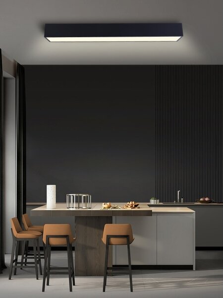 Immax NEO 07074-90-LED Stmívatelné stropní svítidlo CANTO 50W/230V černá Tuya+DO