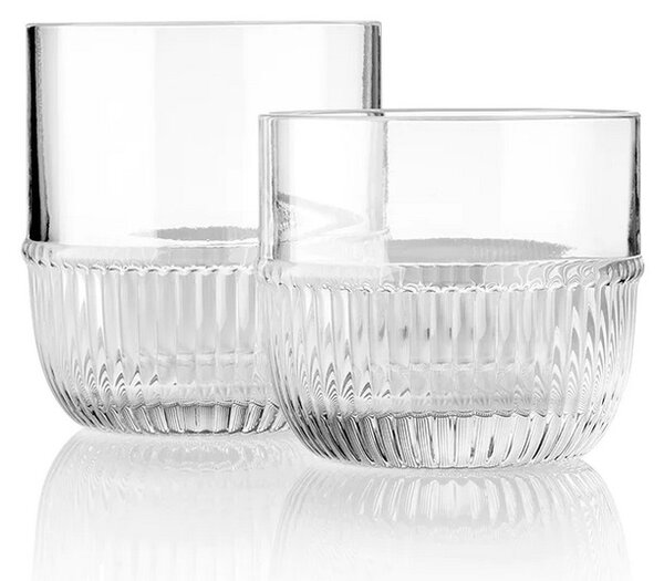 Sklenice s vroubky Bar Glass 240 ml Novoform