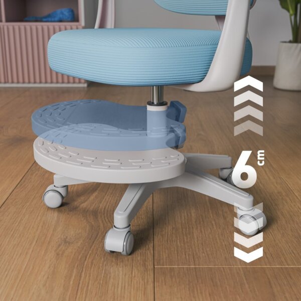 Dětská otočná židle Mark Adler Junior 4.4 Blue