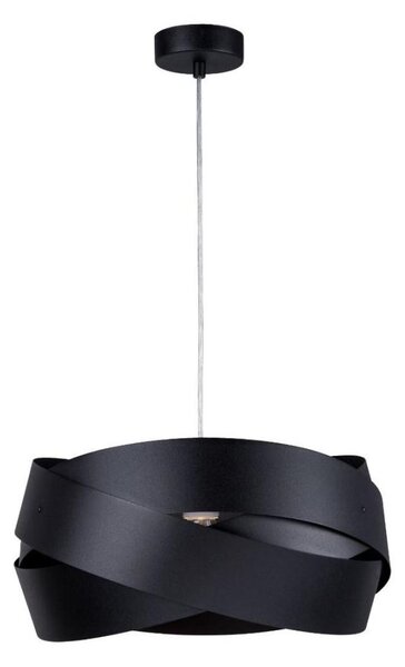 Zuma Line 1114 - Lustr na lanku TORNADO 1xE27/40W/230V černá