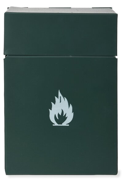 Box na dřevěné třísky Firelighter Forest Green Garden Trading