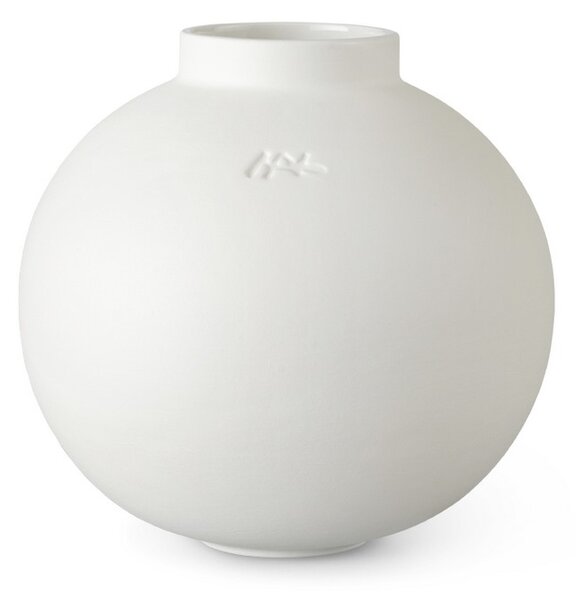Keramická váza Globo White 20 cm Kähler