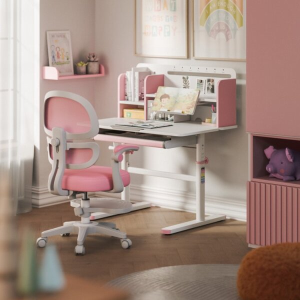 Dětský rostoucí psací stůl Mark Adler Study 5.0 Pink