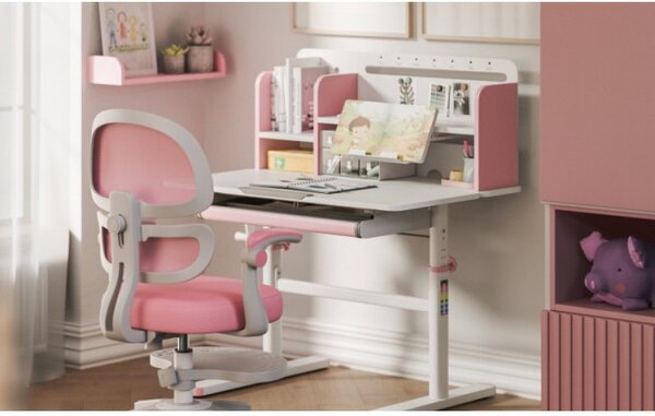 Dětský rostoucí psací stůl Mark Adler Study 5.0 Pink