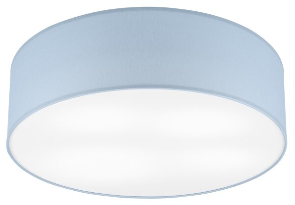Stropní svítidlo SIRJA PASTEL DOUBLE 4xE27/15W/230V pr. 45 cm modrá