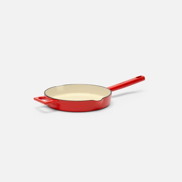 Fabini Pánev Mattia 3.0, ø 20 cm - Smaltovaná litinová pánev, lesklá červená