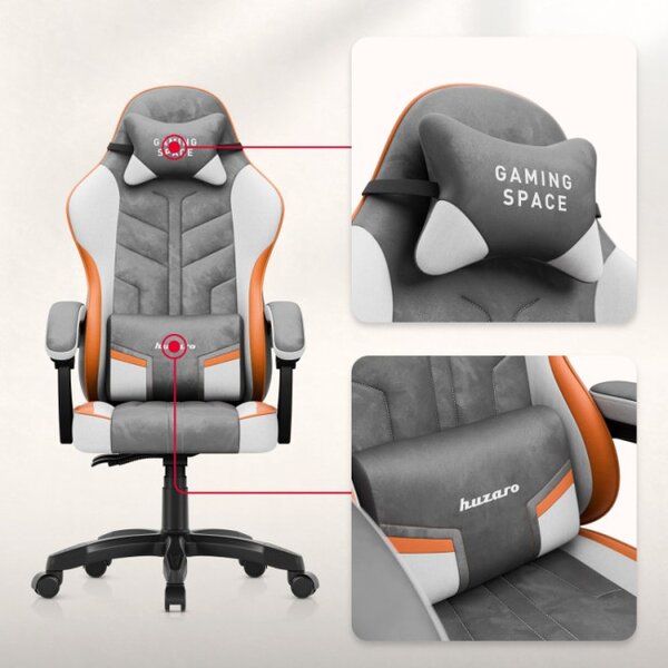 Herní židle Force 2.7 Grey Velour