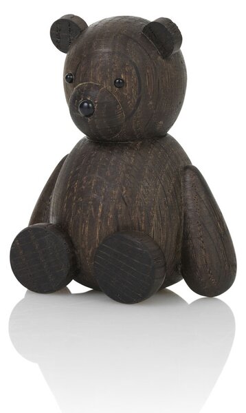 Dřevěný medvídek Teddy Bear Smoked Oak Small Lucie Kaas
