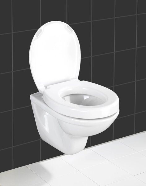 Toaletní sedadlo Secura Comfort WENKO, pohodlné toaletní sedadlo Duroplast Easy-Close
