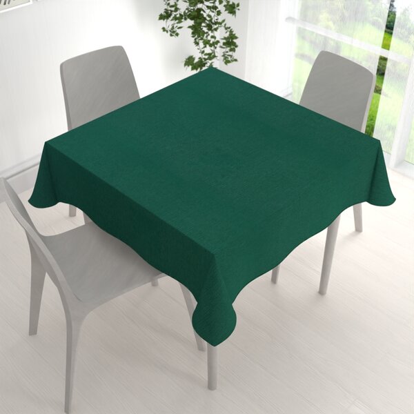 Biante Velký teflonový čtvercový ubrus TF-110 Zelený 150x150 cm