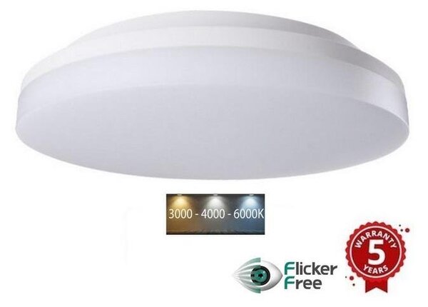 Sinclair RDTJ 30CCT - LED Přisazené svítidlo RDTJ LED/30W/230V 33 cm bílá