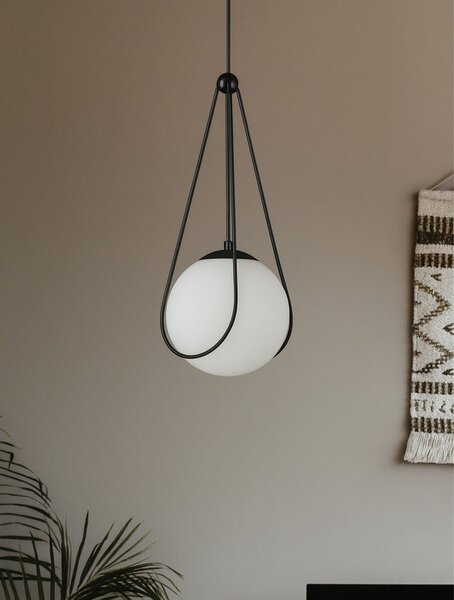 Toolight Závěsné osvětlení Modern D33 APP1792-1CP 20cm černé
