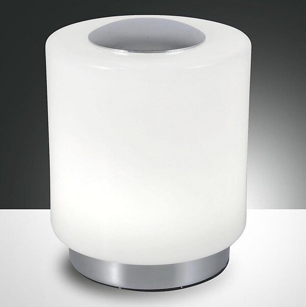 Fabas Luce 3257-30-138 - LED Stmívatelná stolní lampa SIMI LED/8W/230V stříbrná
