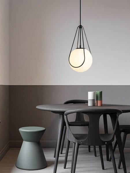 Toolight Závěsné osvětlení Modern D33 APP1792-1CP 20cm černé