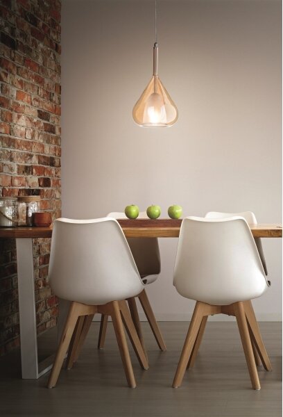 Fabas Luce 3481-40-125 - Lustr na lanku LILA 1xE27/40W/230V zlatá