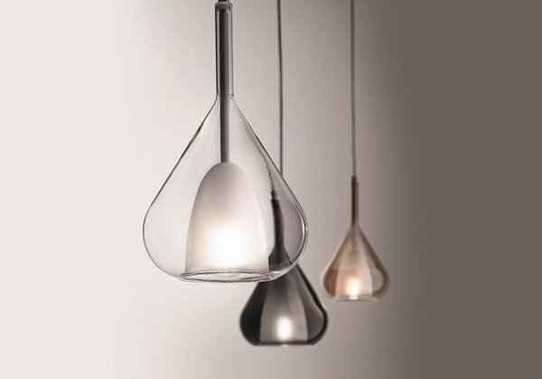 Fabas Luce 3481-40-241 - Lustr na lanku LILA 1xE27/40W/230V čirá