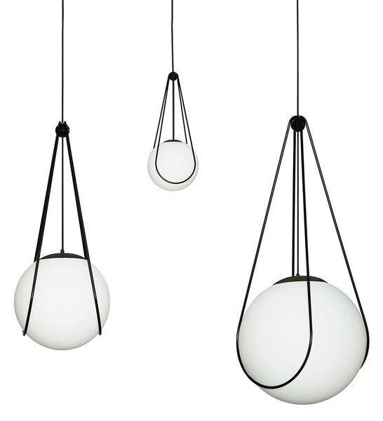 Toolight Závěsné osvětlení Modern D33 APP1792-1CP 20cm černé