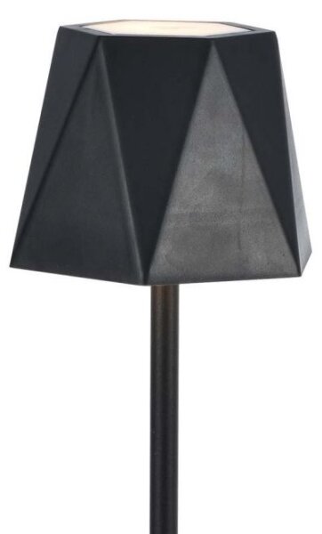 LED Stmívatelná dobíjecí stolní lampa LED/4W/5V 3000-6000K 1800 mAh černá