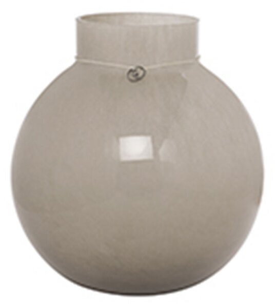 Skleněná váza Ernst Beige 22 cm Ernst