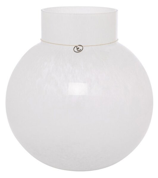 Skleněná váza Ernst White 25 cm Ernst