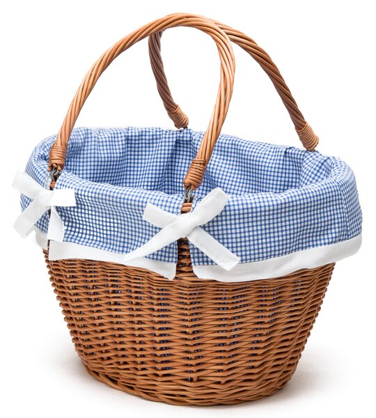 Proutěná kabelka Bolso I. š.40 x hl.30 x v.25/48(cm)